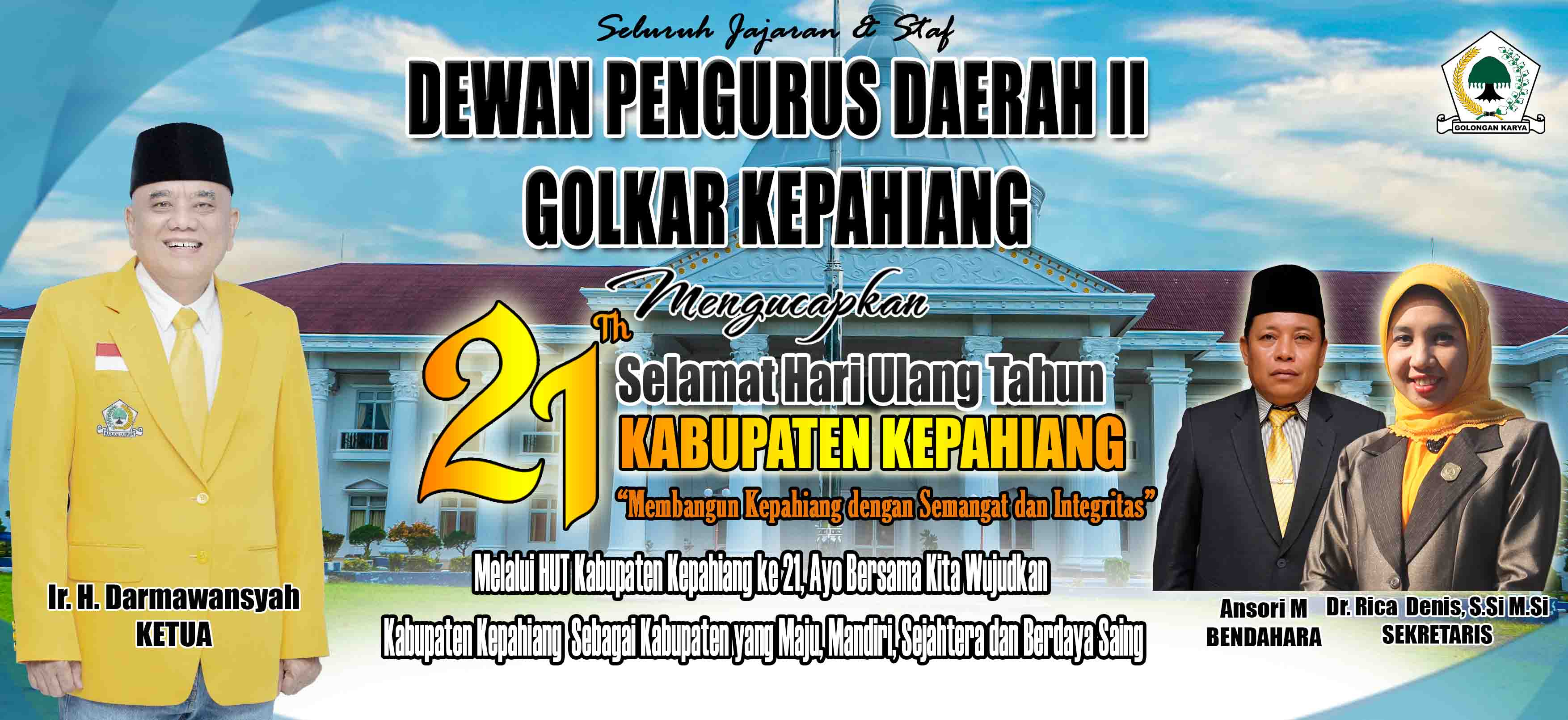 DPD II Golkar Kepahiang