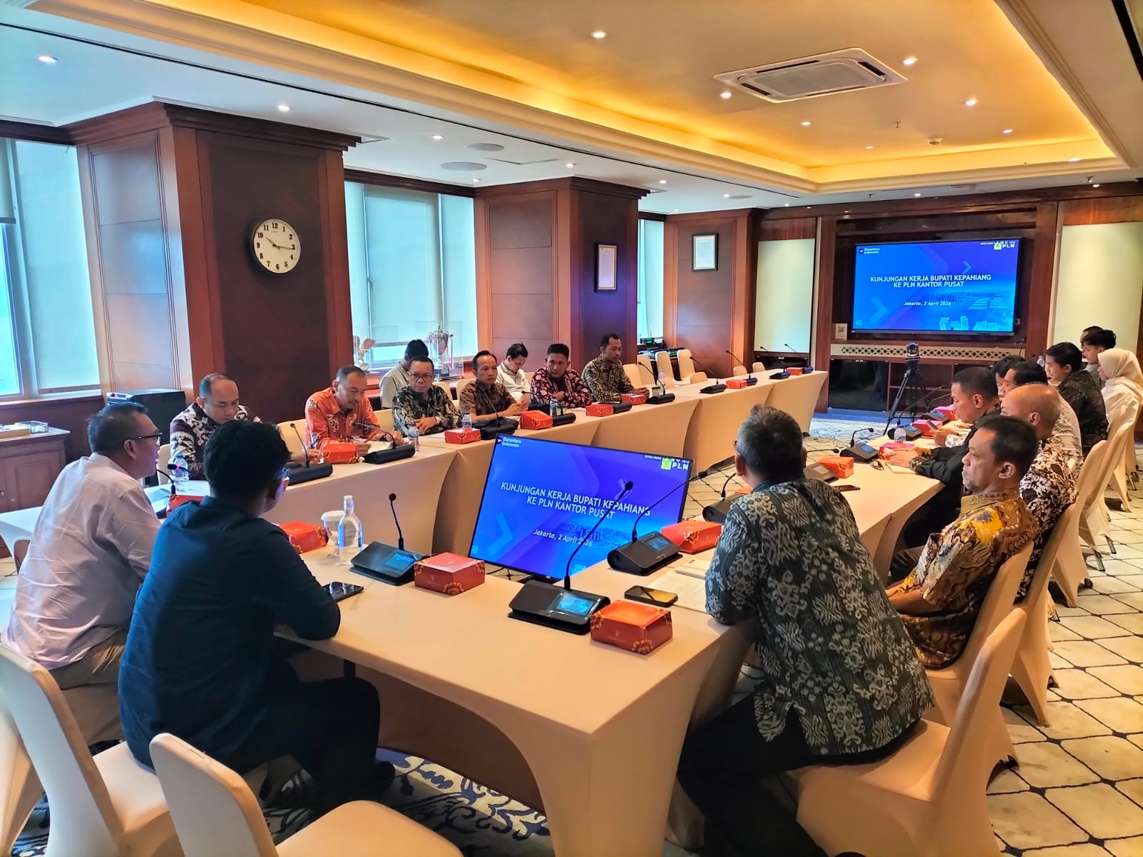 Tindaklanjut Proyek Panas Bumi, Bupati Kepahiang Kunker ke PLN Pusat