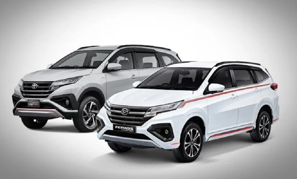 Perbedaan Menonjol Toyota Rush 2024 dan Daihatsu Terios 2024