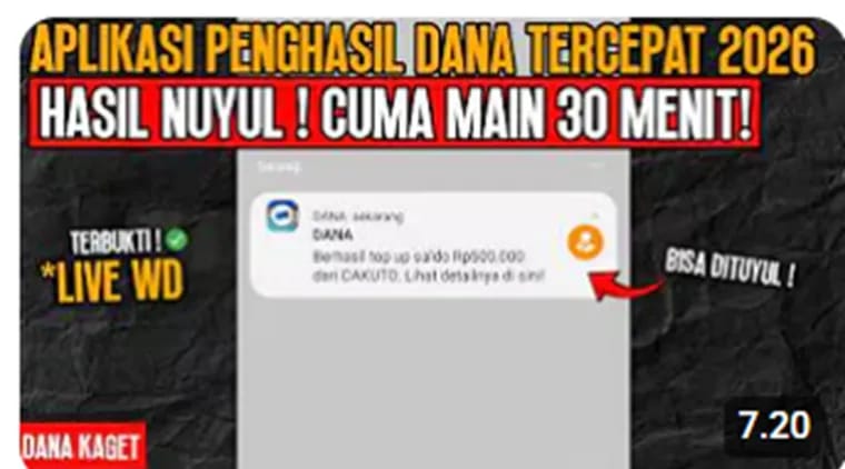 Dapatkan Saldo DANA Gratis Setiap Hari, Unduh Aplikasi Crazy Shot