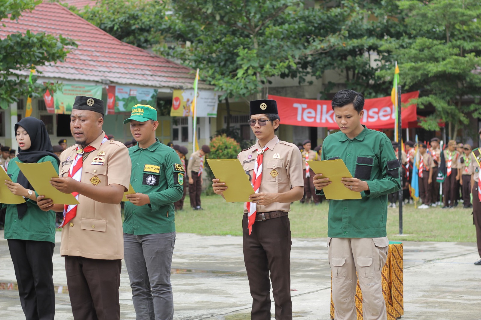 SMKN 5 Kepahiang Sukses Gelar HUT Gudep Garuda Nusantara ke XI