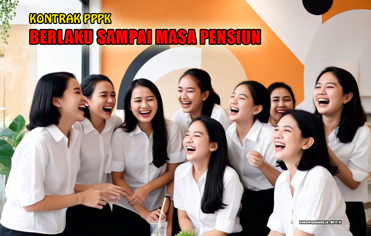 Dengan Catatan, PermenPANRB Terbaru Tetapkan Kontrak PPPK Berlaku Sampai Masa Pensiun