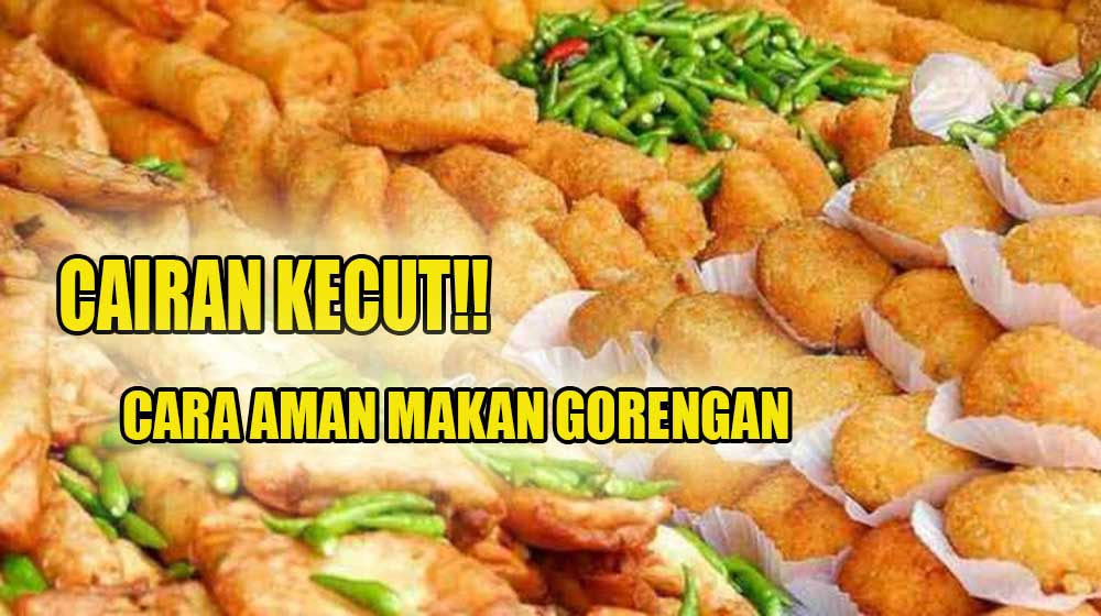 Mau Makan Gorengan Sepuasnya Tapi Takut Kolestrol, dr Zaidul Akbar: Minum Cairan Kecut Ini Dulu!