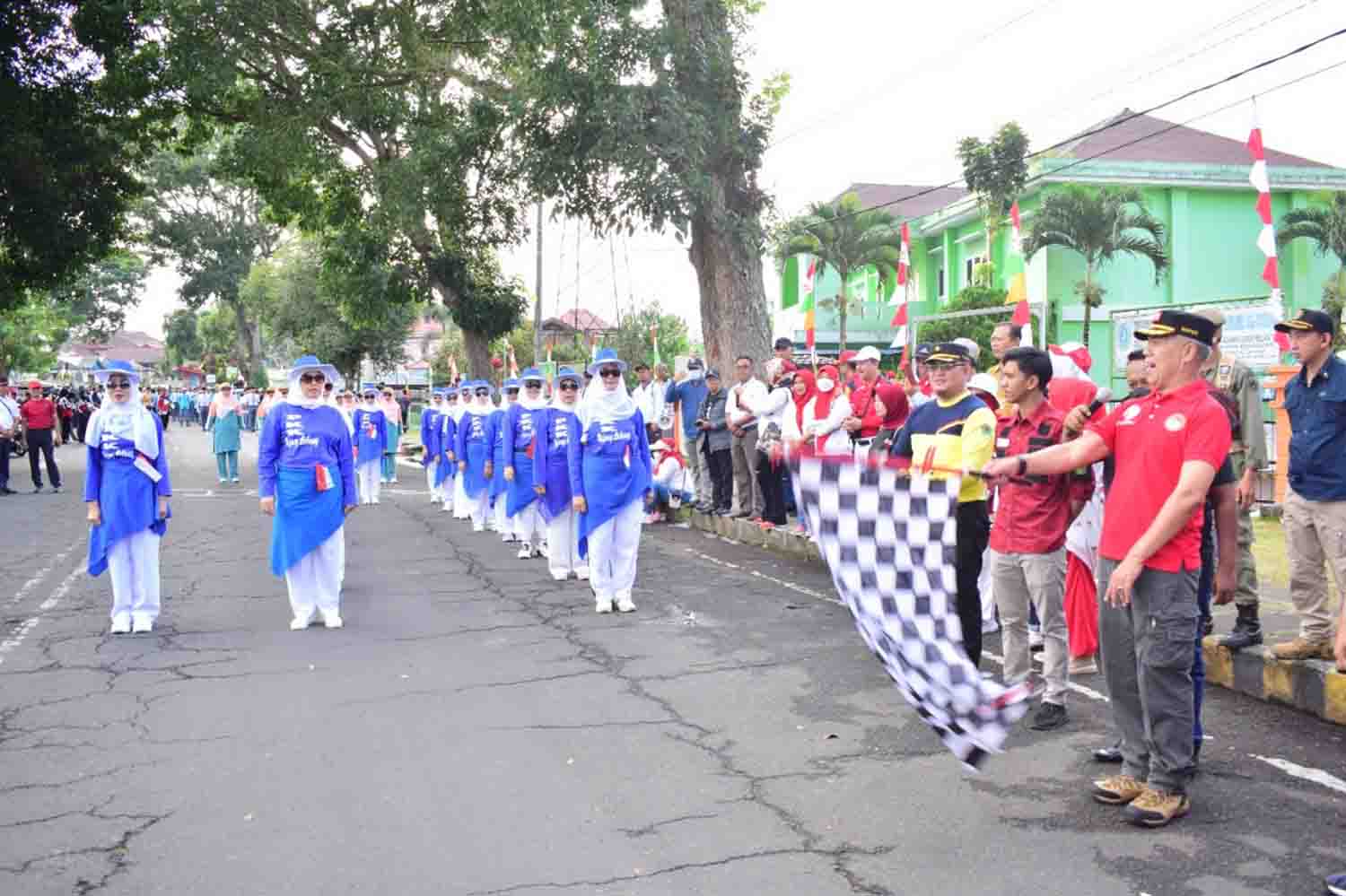 148 Regu Gerak Jalan Meriahkan HUT RI ke-77