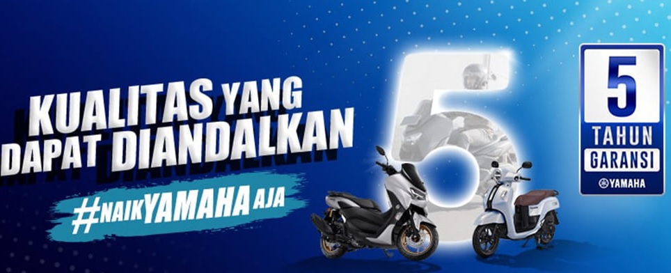 CEK! Yamaha Perpanjang Masa Garansi Frame Sepeda Motor Matic Menjadi 5 Tahun