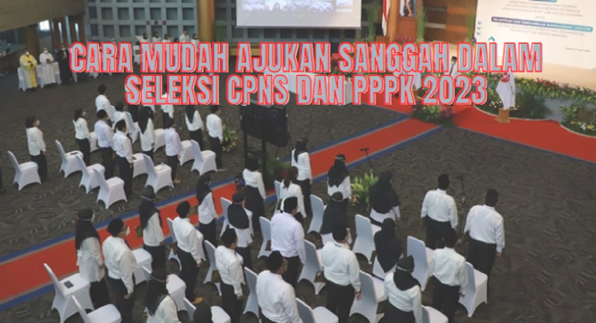 Cara Mudah Mengajukan Sanggah Dalam Seleksi CPNS dan PPPK 2023, Gampang dan Anti Ribet!