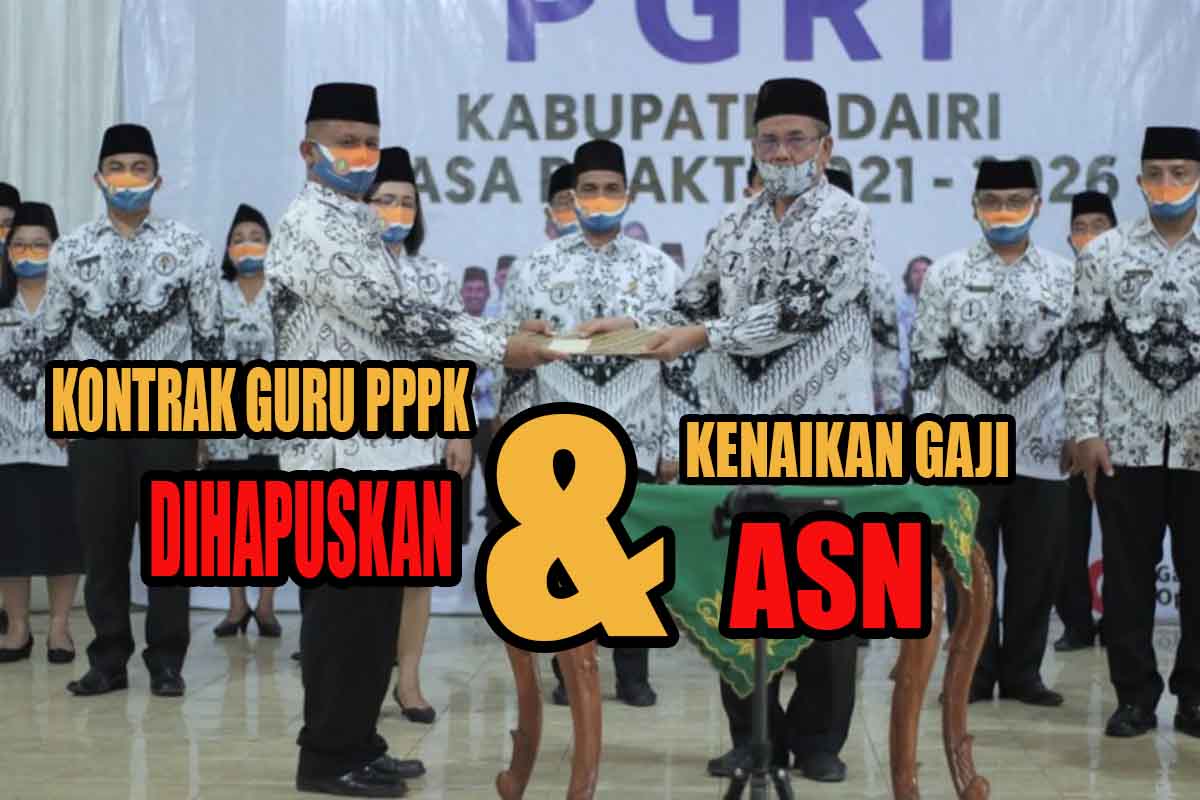 Jika Kontrak Guru PPPK Dihapuskan, Ini Besaran Gaji Guru PPPK Menjelang ...