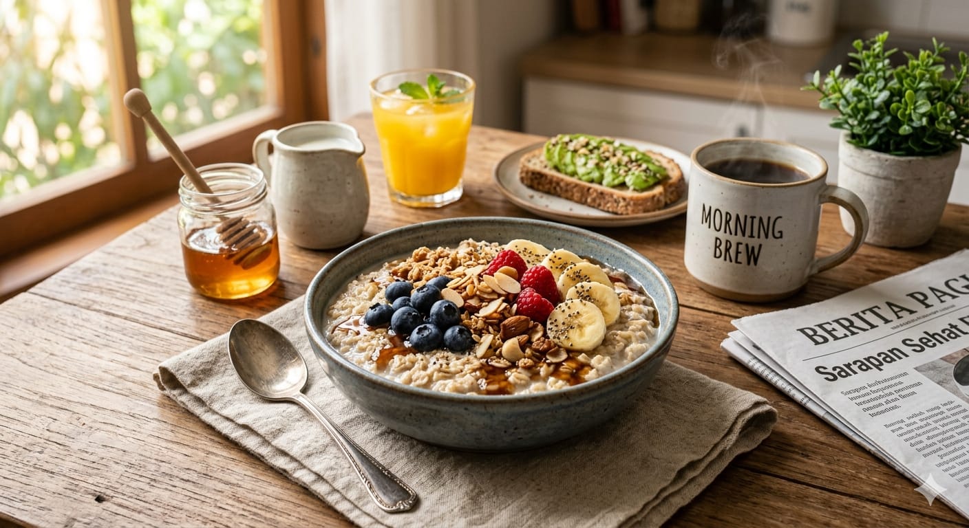 Gantikan dengan Oatmeal Terbaik Sarapan Lezat Kenyang Lama