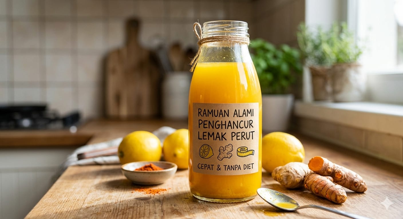 Cepat Tanpa Diet, Ini Ramuan Menghilangkan Lemak Perut