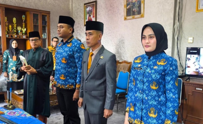 Zaili Husin Resmi Jabat Kadis PMD Kepahiang, Dilantik Bersama 2 Pejabat Fungsional!