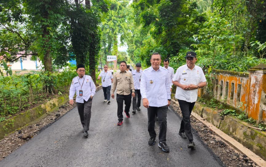 Alhamdulillah Jalan Bhakti Husada dan Jalan SMAN 1 Kepahiang Akhirnya Mulus Juga!