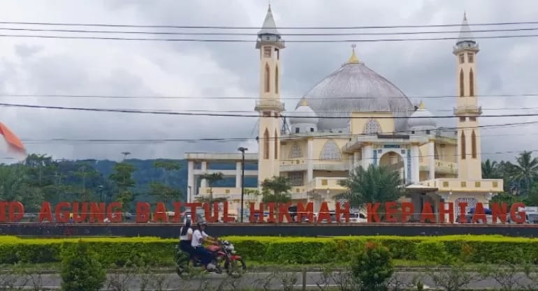 Target Pemkab Kepahiang, Tahun Ini Masjid Agung Baitul Hikmah Direvitalisasi!