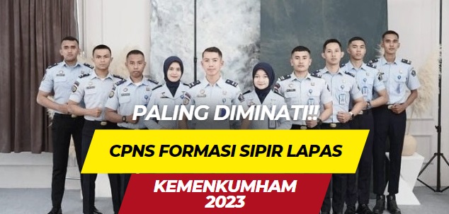 CPNS Kemenkumham Buka Peluang Lulusan SMA, Benarkah CPNS Formasi Sipir Lapas Paling Banyak Diminati?