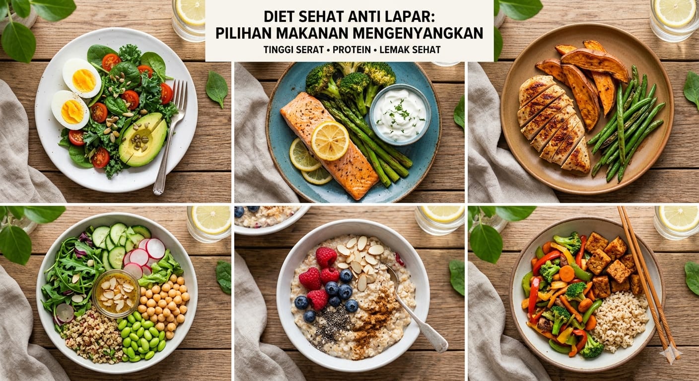 Diet Sehat Anti Lapar, Ini Pilihan Makanannya