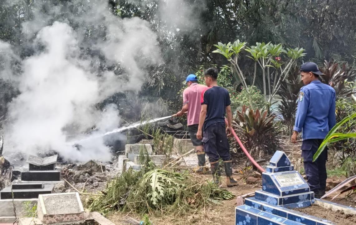 Dalam Sehari Ada 2 Peristiwa Kebakaran Lahan di Kepahiang!