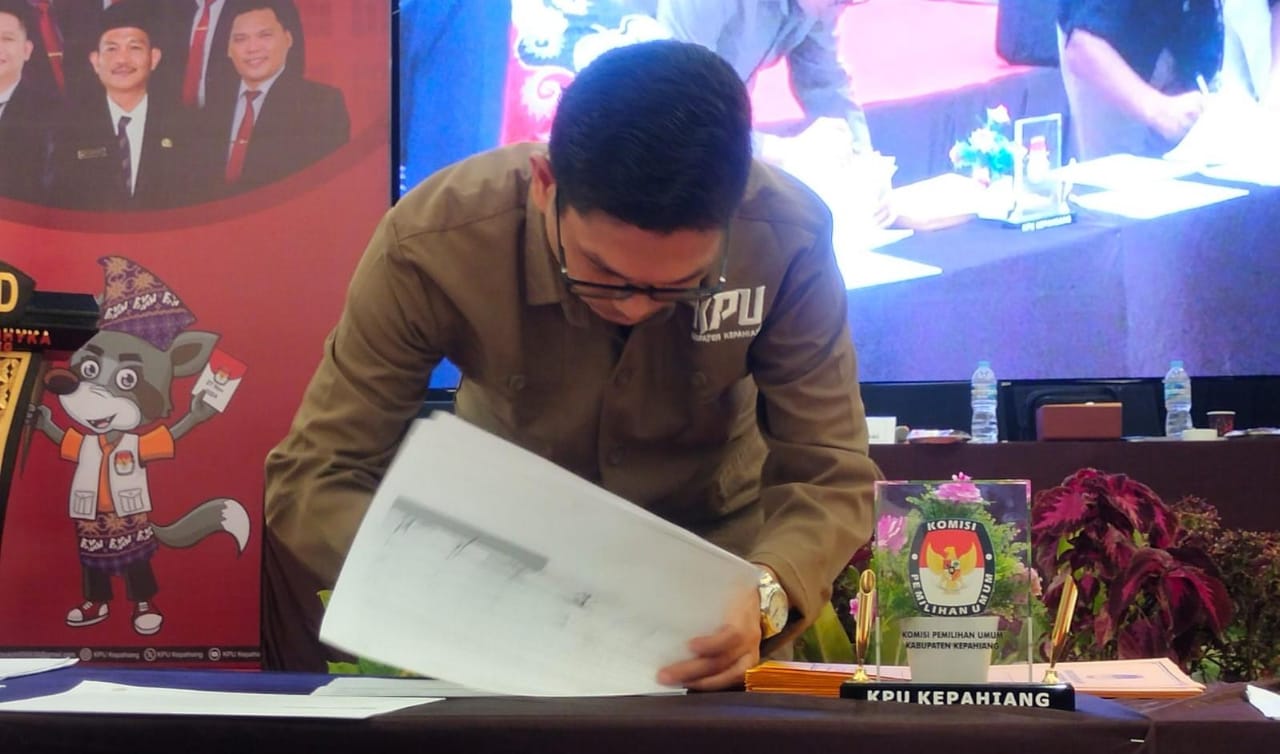 KPU Kepahiang Resmi Tetapkan Nata-Hafizh Sebagai Pemenang Pilkada 2024 Kabupaten Kepahiang