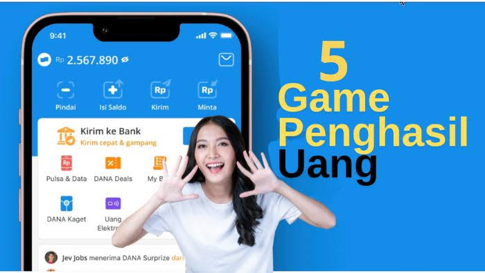 Sambil Rebahan, Ini 5 Game Penghasil Saldo DANA Paling Diburu Netizen!