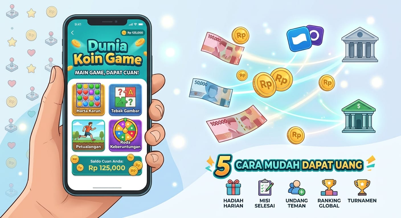 Diburu Netizen, Ini Game Penghasil Saldo DANA Hanya Modal Hp dan Internet!