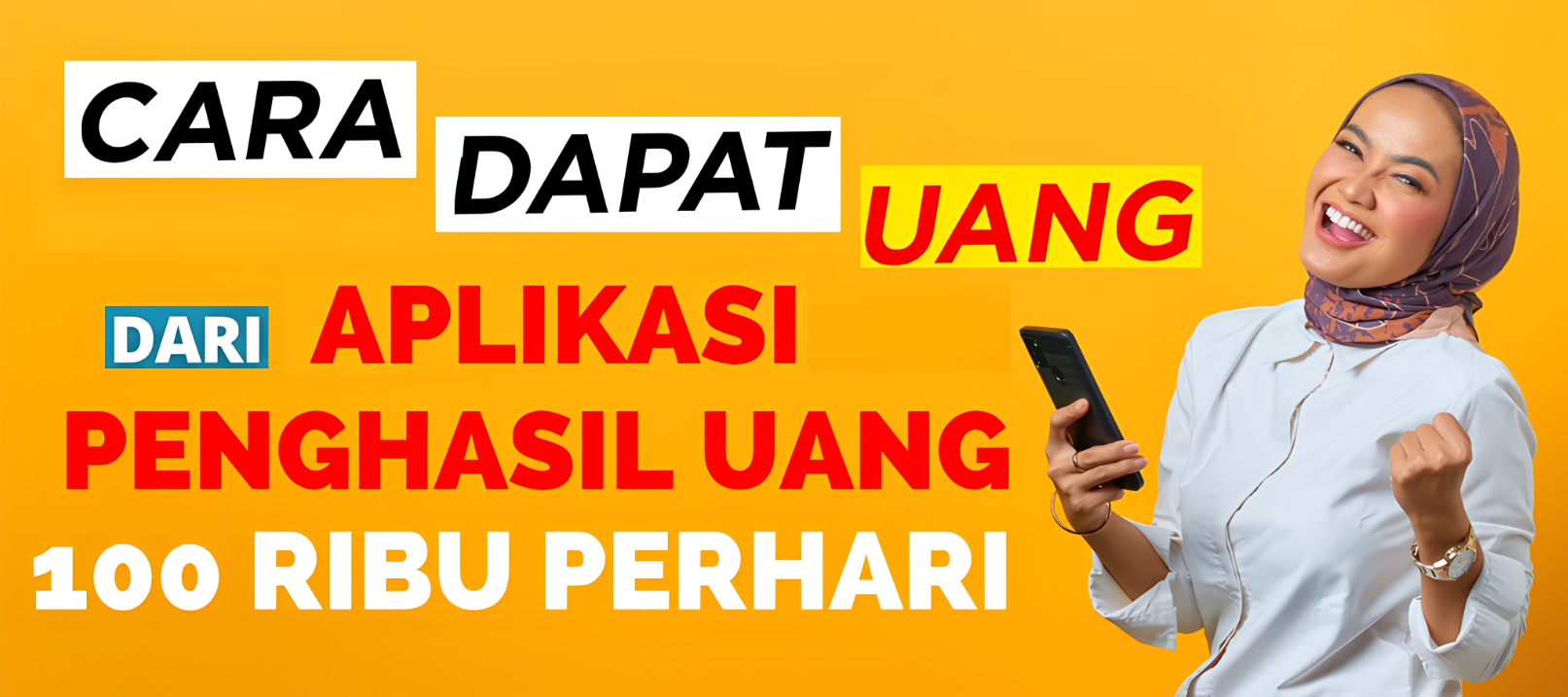 Cara Menghasilkan Uang Rp100 Ribu Lewat Aplikasi Penghasil Uang Tahun 2025, Langsung Dicoba Ya!