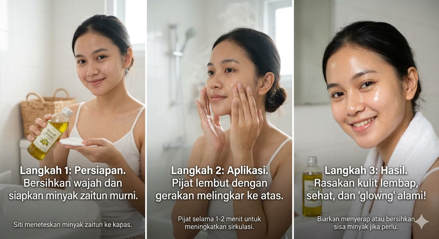 Kulit Tubuh Glowing, Ini Cara Pakai Minyak Zaitun yang Tepat!