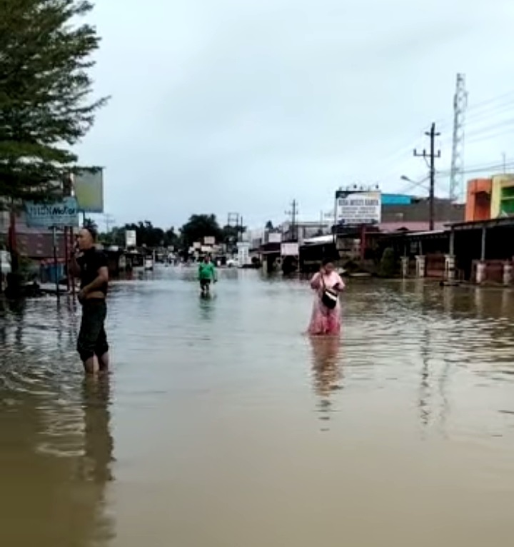 Banjir Landa 5 Kecamatan di Kota Bengkulu