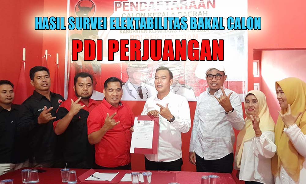 Pilkada 2024, DPC PDI Perjuangan Kepahiang Kantongi Hasil Survei Elektabilitas Bakal Calon Bupati, Yang Unggul