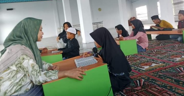 Libatkan Penyuluh Agama, KUA Kecamatan Merigi Berantas Buta Aksara Al-quran