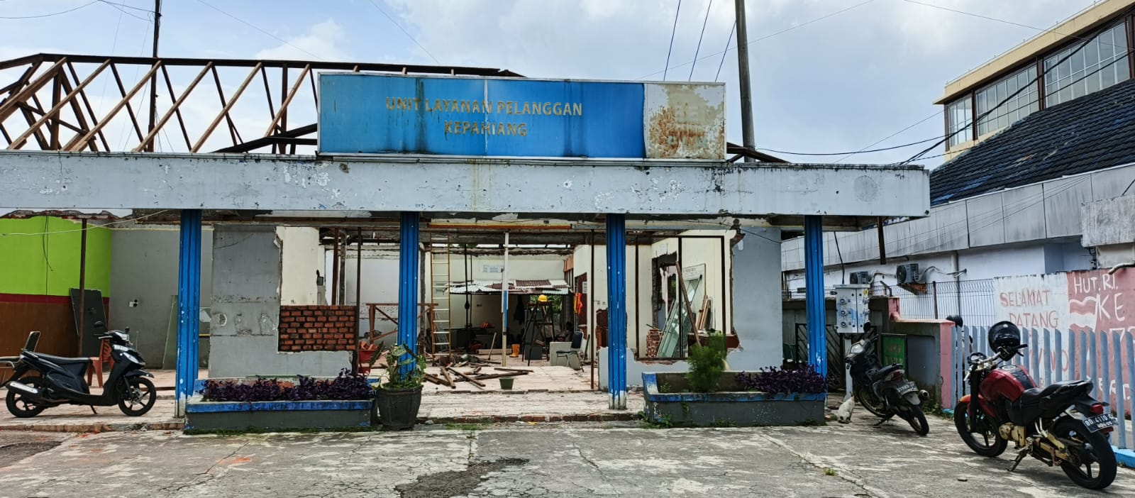 PLN ULP Kepahiang 'Numpang Ngantor' di Gedung Sementara
