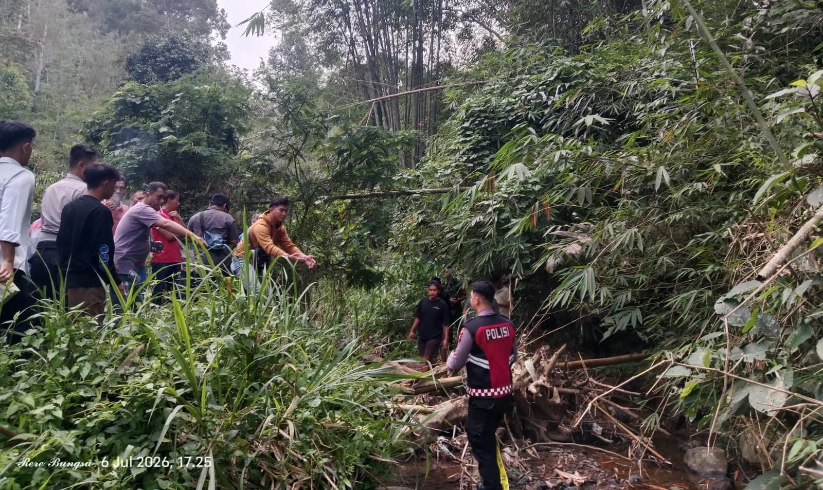 Ini Ciri-Ciri Mr X yang Ditemukan Tewas di Sungai Air Ketapang Kepahiang