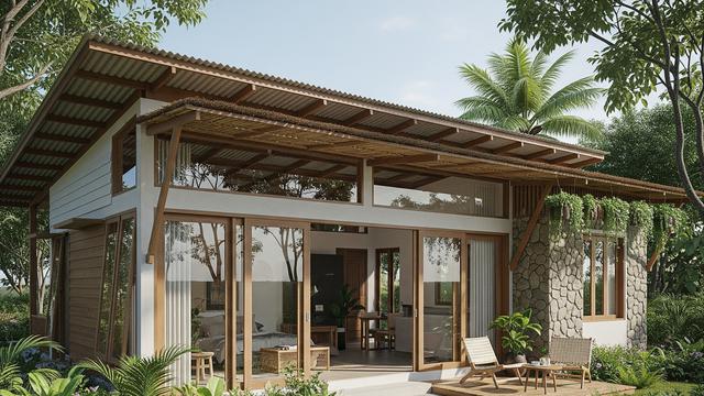 Modern dan Nyaman, Begini Desain Rumah 5X7 Meter Agar Terlihat Luas