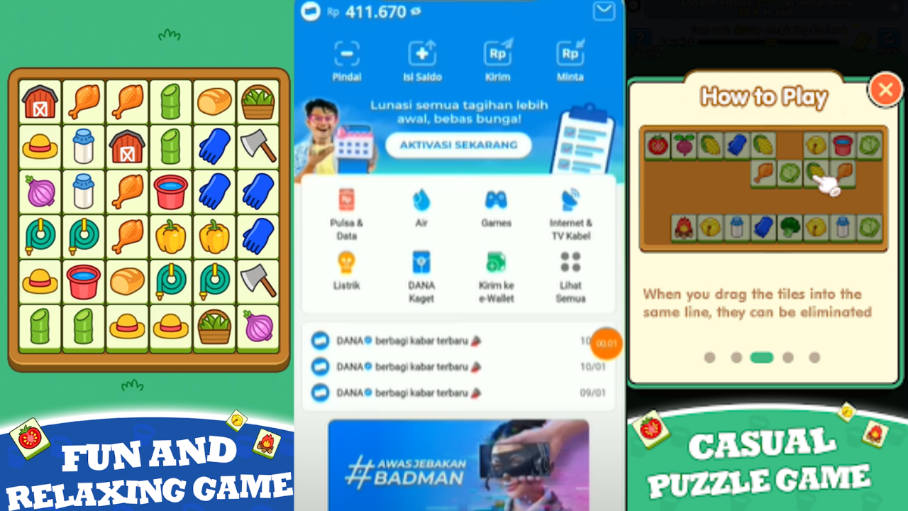 Mau Saldo DANA Gratis Rp500.000, Gunakan Game Penghasil Uang yang Terbukti Membayar Ini!