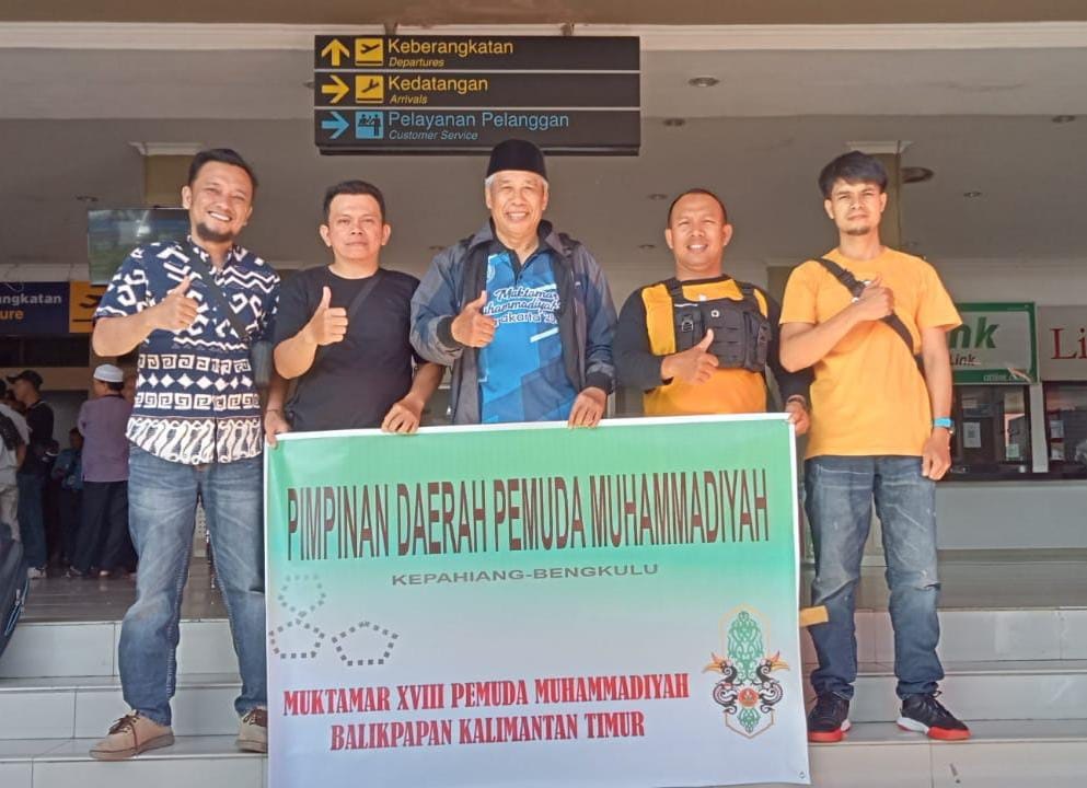 Pemuda Muhammadiyah Kepahiang Ikut Muktamar XVIII di Kaltim