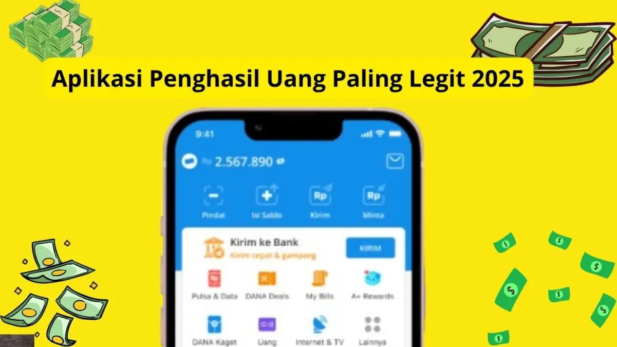 Rating Tertinggi, Ini 5 Aplikasi Penghasil Uang Paling Legit!
