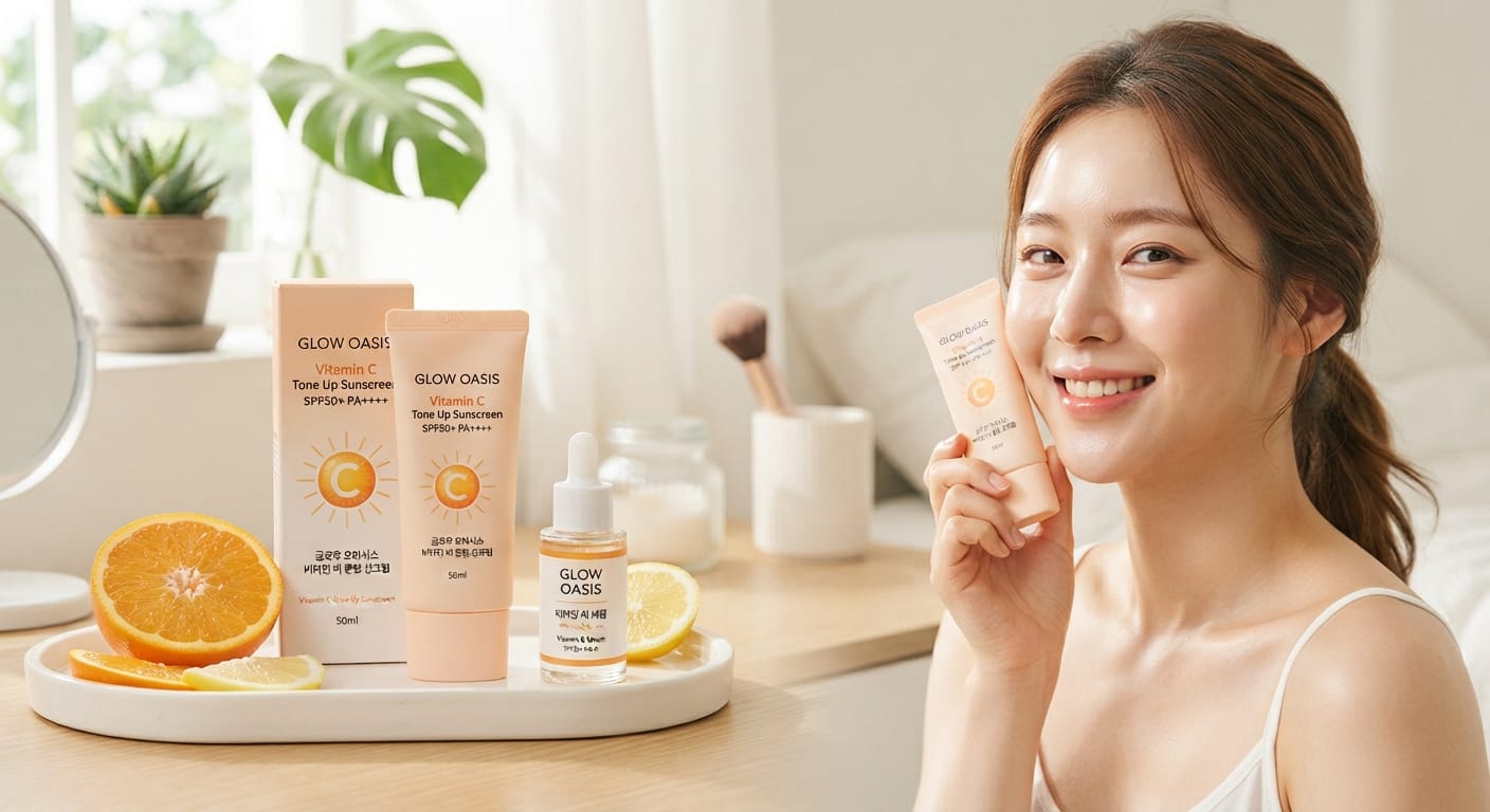 Rahasia Punya Wajah Cerah Seharian, Ini 4 Rekomendasi Tone Up Sunscreen Korea Vitamin C