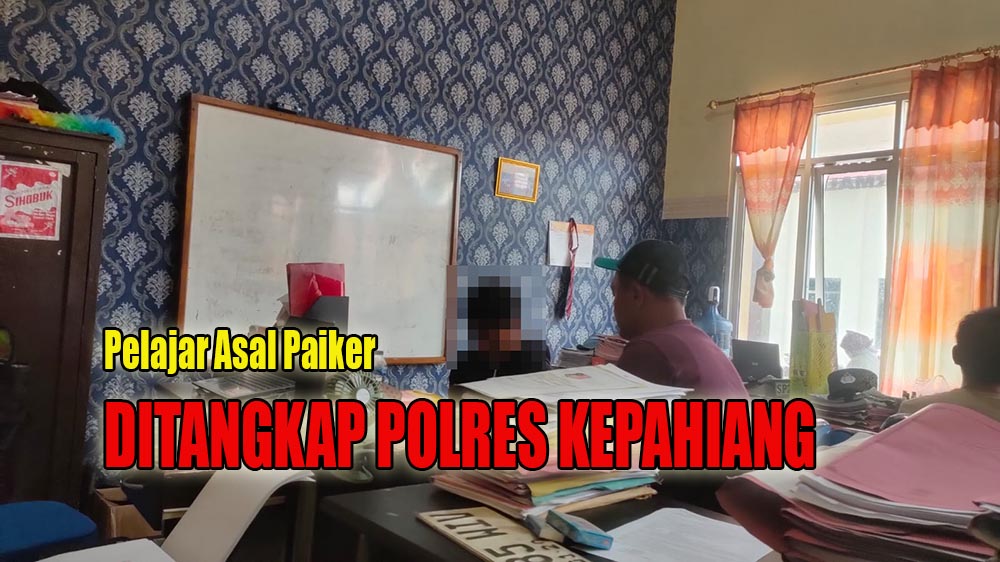 Pelajar Spesialis Jambret Hp Asal Paiker Ditangkap Polres Kepahiang!