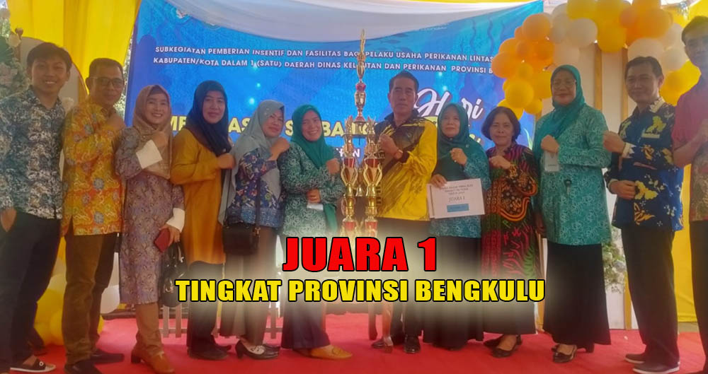 Masak Serba Ikan, DKPP Kepahiang Juara 1 Tingkat Provinsi dan Siap Melaju ke Tingkat Nasional