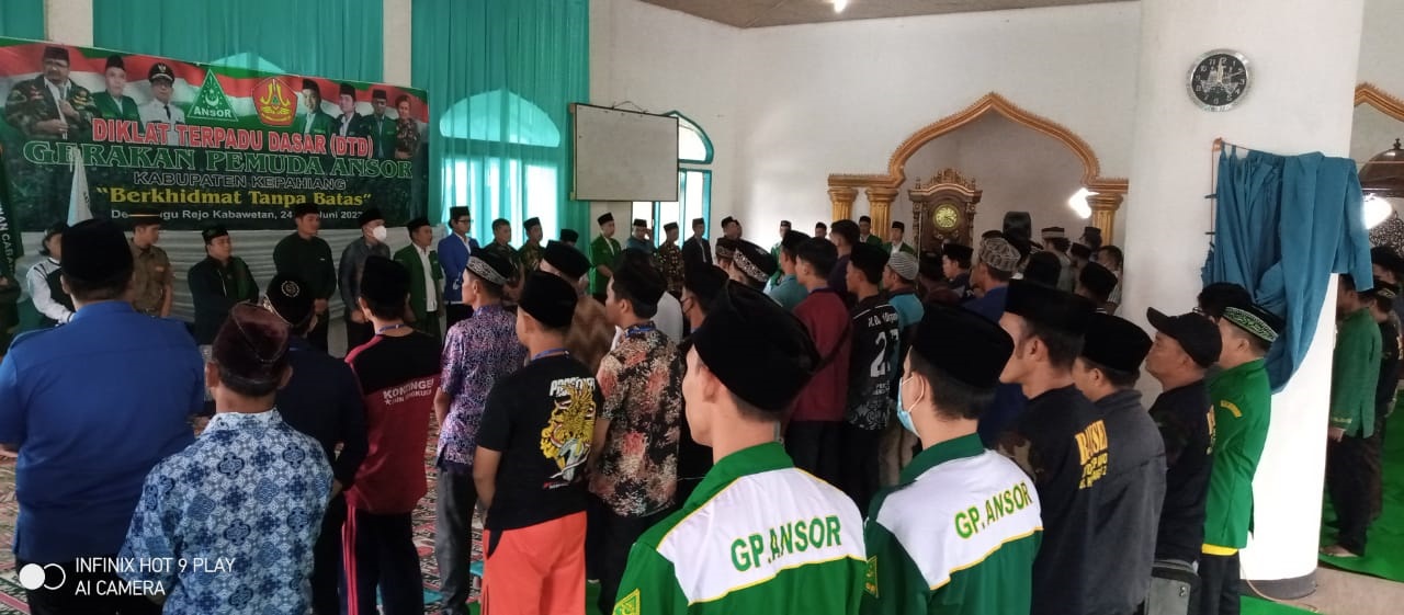 75 Pemuda Kepahiang Ikut DTD GP Ansor 