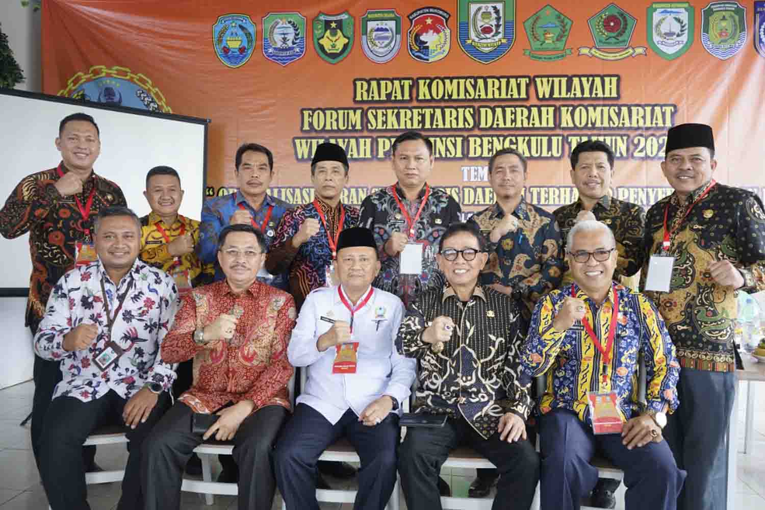 Bupati Kepahiang Buka Muswil Forsesdasi Provinsi Bengkulu, Sekda Kepahiang Berhasil Terpilih