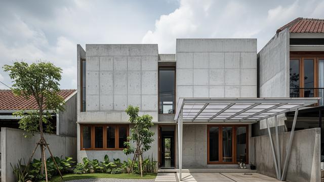 5 Model Kanopi  Teras Baja Ringan Tetap Adem