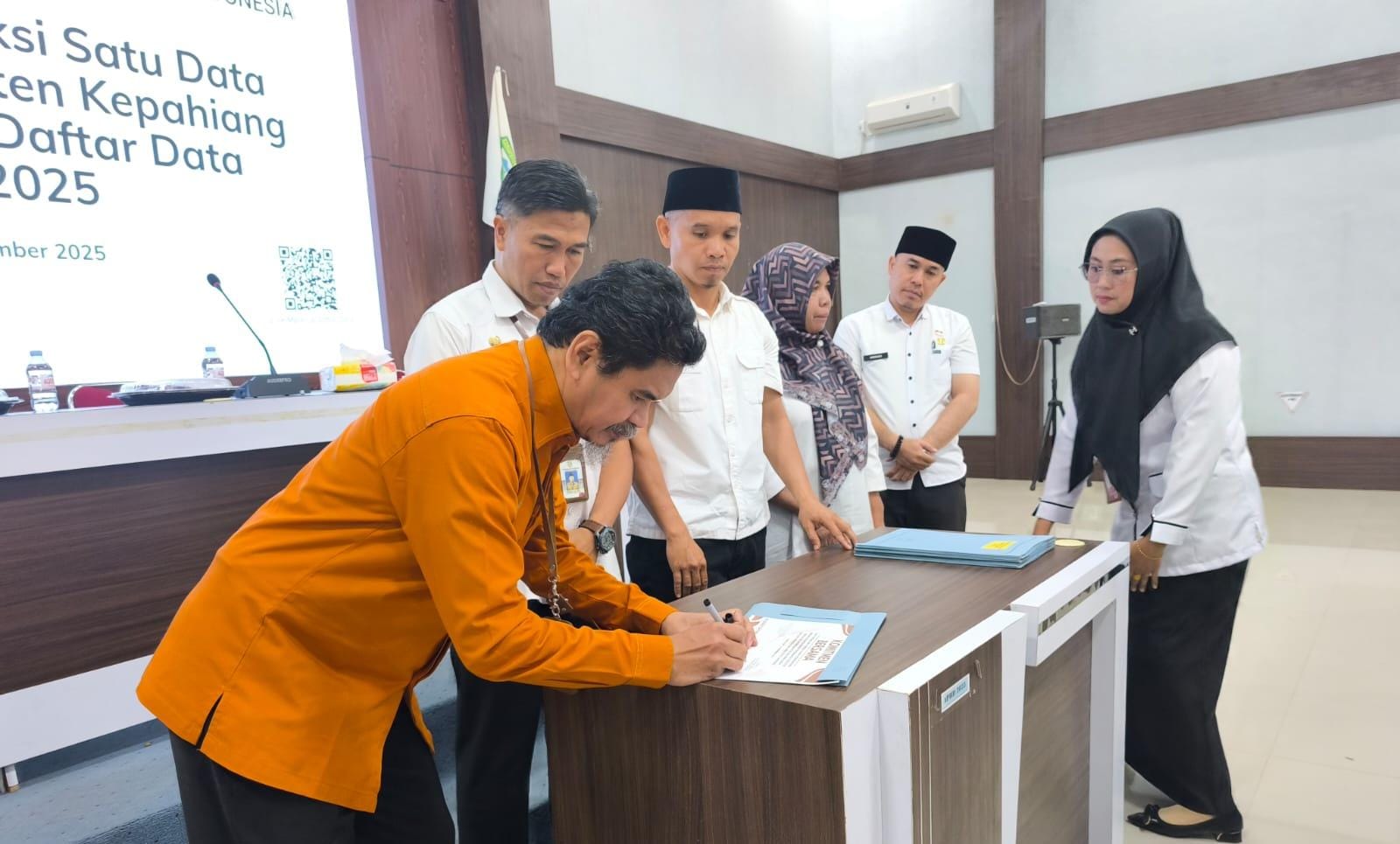 Instruksi Pemerintah! Diskominfo Kepahiang Gelar Konsolidasi Rencana Aksi Satu Data Indonesia!