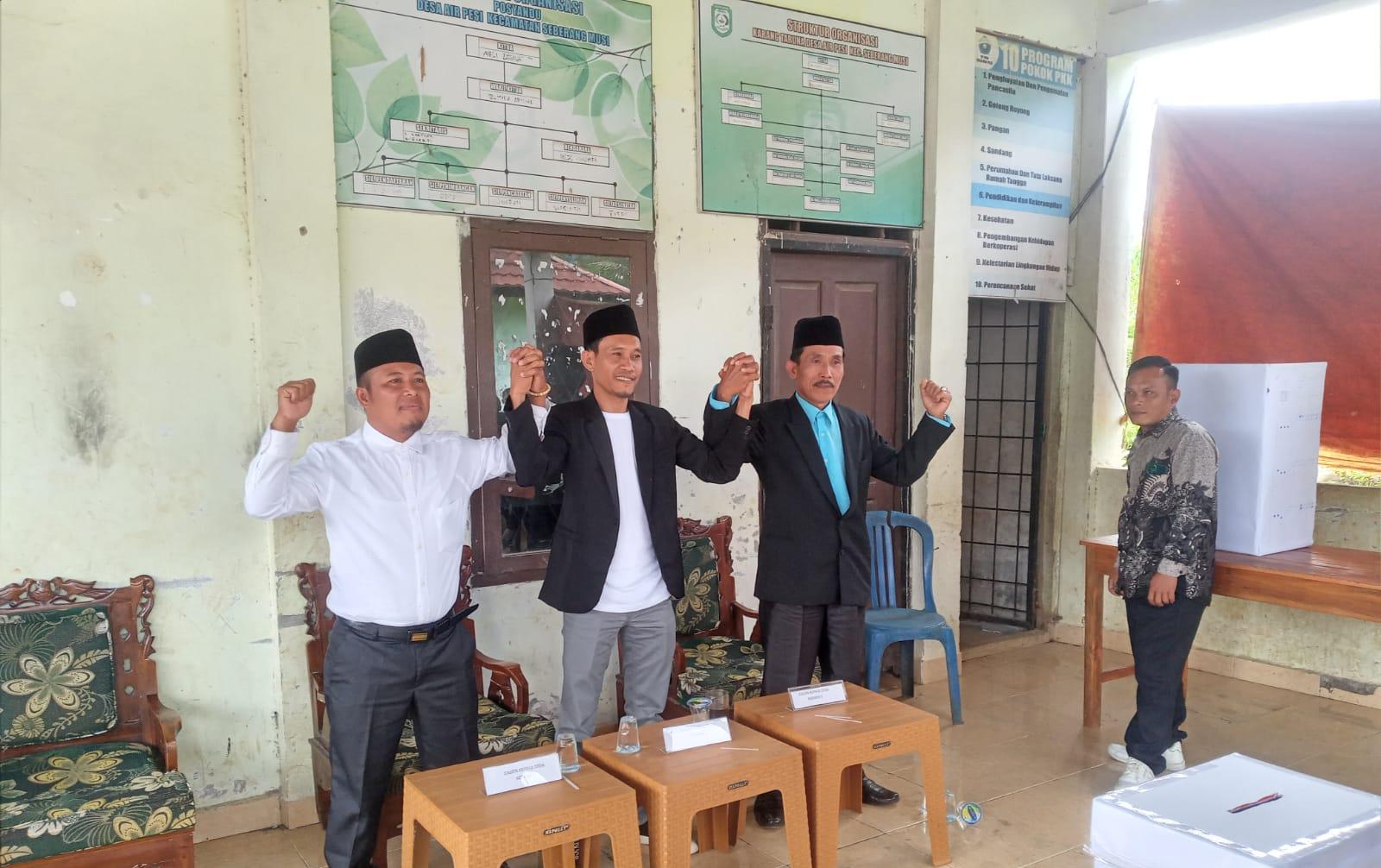Masa Jabatan Hingga 2029, Ini Pemenang Pemilihan PAW Kades Air Pesi!
