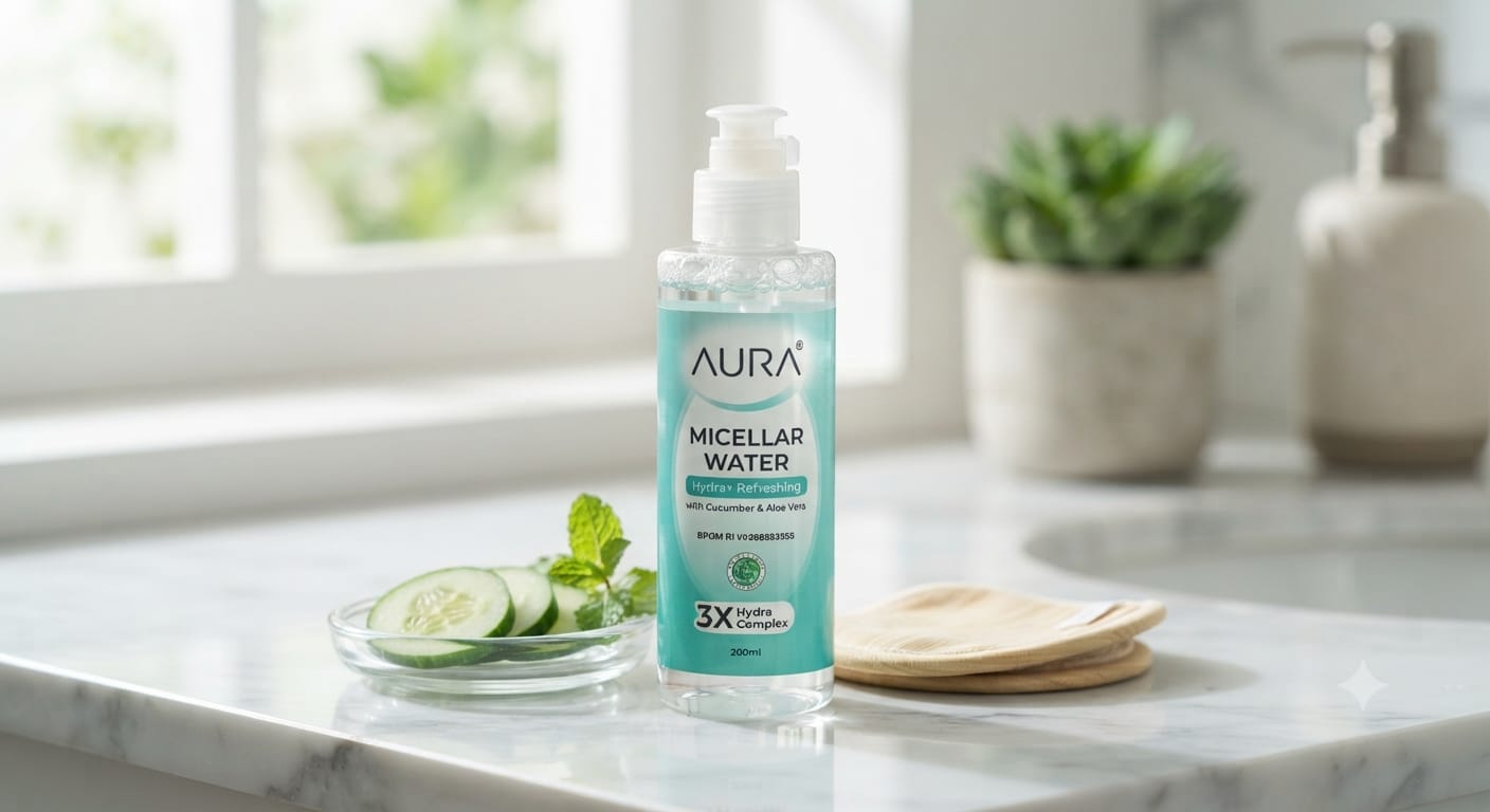 Wajah Kembali Cerah, Ini 4 Pilihan Micellar Water Lokal untuk Kulit Kusam