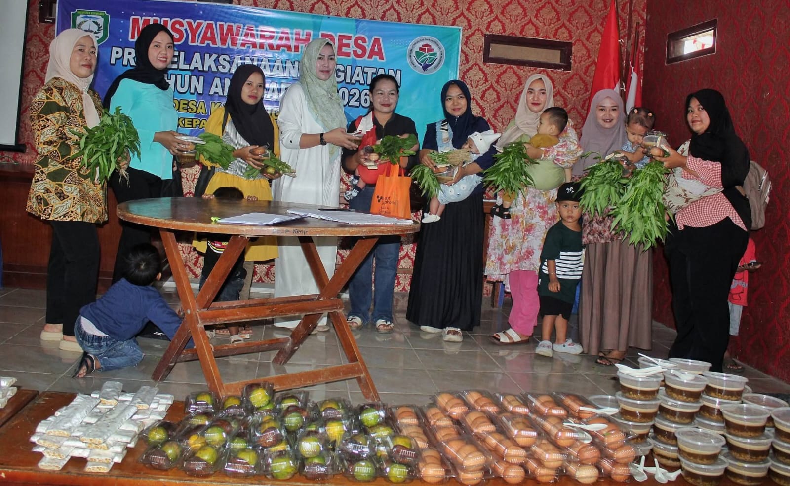 Cegah Stunting, PKK Kampung Bogor Laksanakan Posyandu & PMT