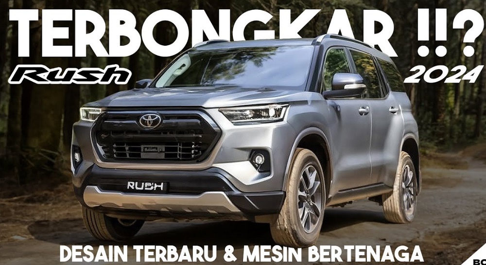 Desain Tampil Lebih Gagah, All New Toyota Rush 2024 Siap Menarik Perhatian Kompetitornya