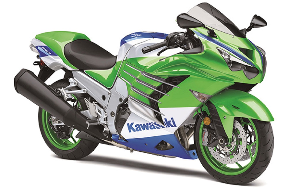 Edisi Perayaan 40 Tahun, Kawasaki Rilis Ninja ZX-14R, Desain Klasik Performa Unggul