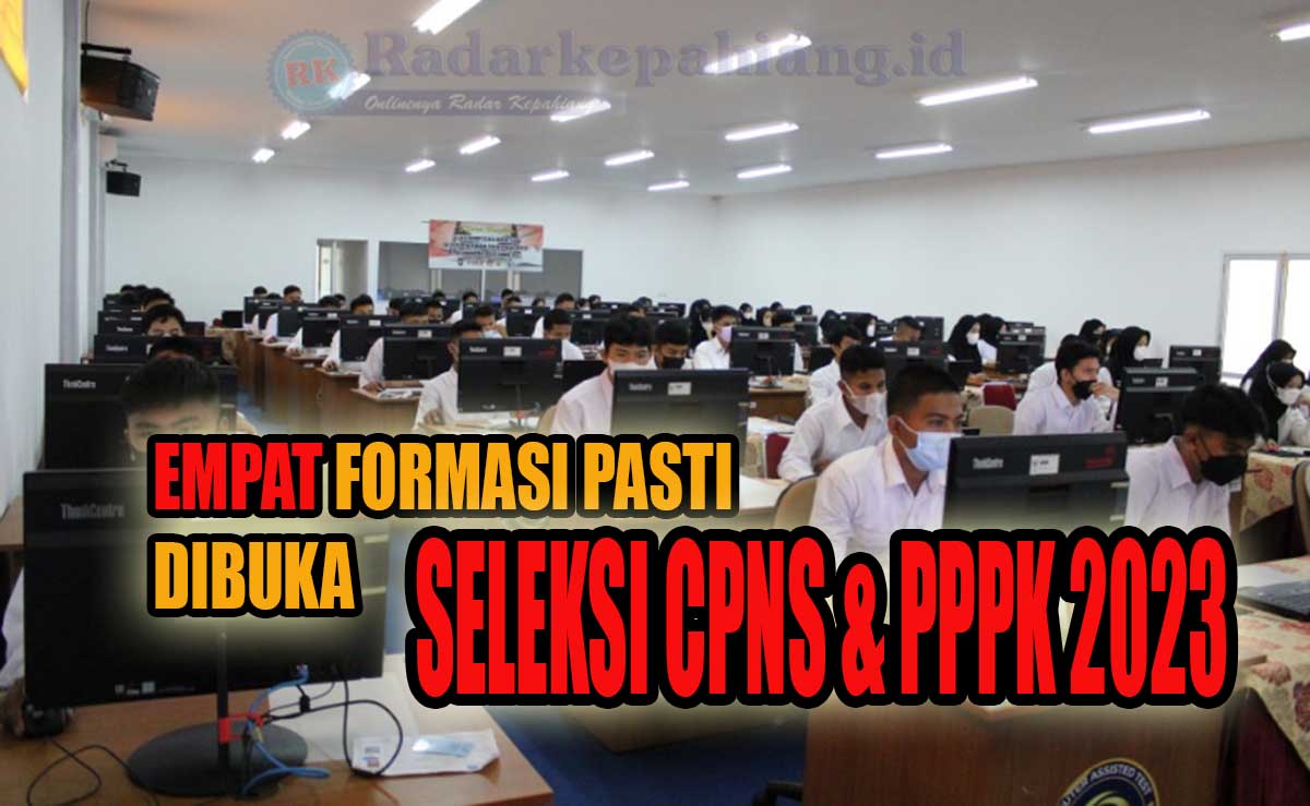 4 Formasi Sudah Pasti, Begini 4 Kebijakan Baru MenPANRB Dalam Seleksi CPNS dan PPPK 2023!