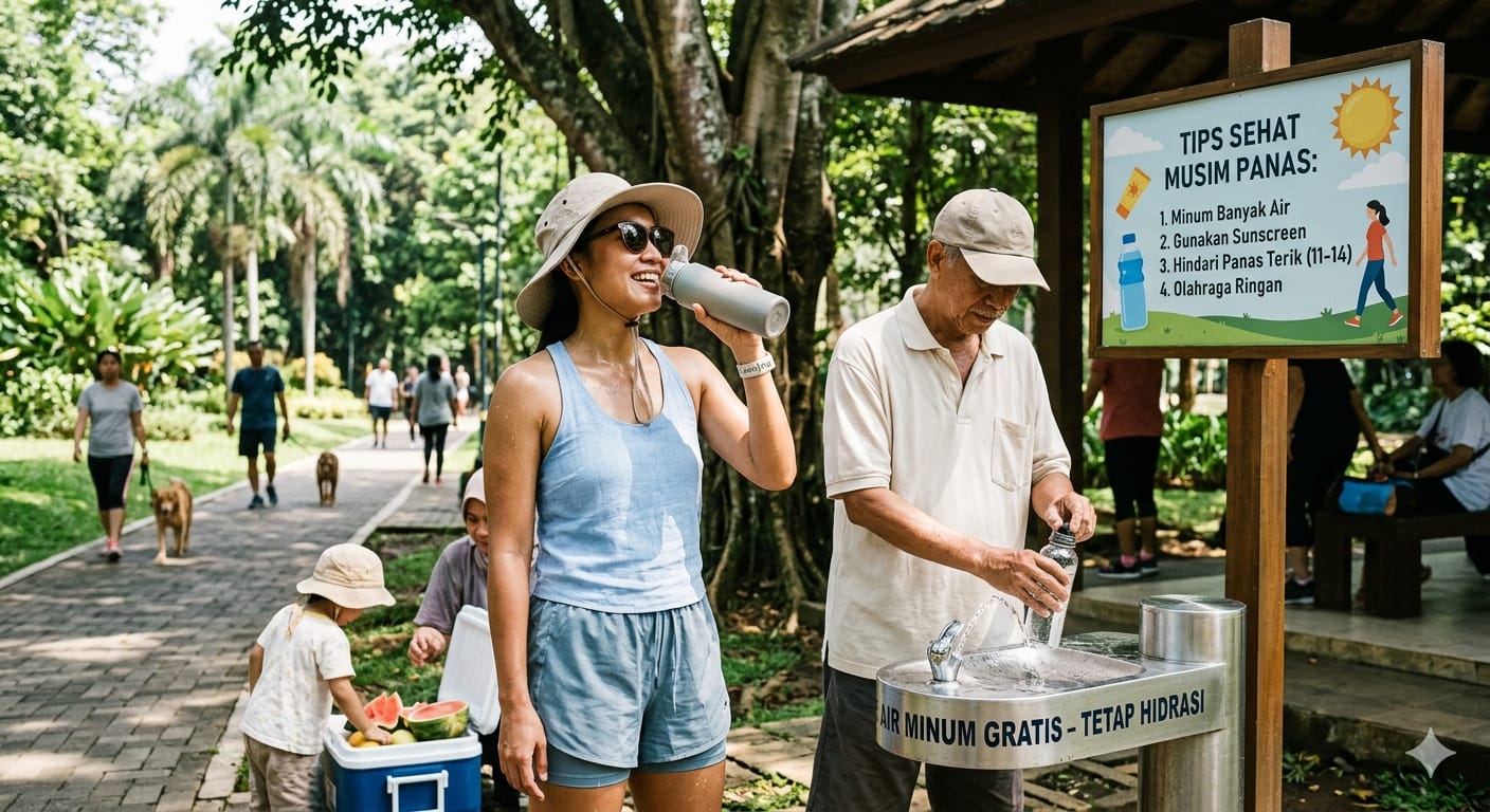 Musim Panas, Ini Prinsip Menjaga Kesehatan yang Baik!