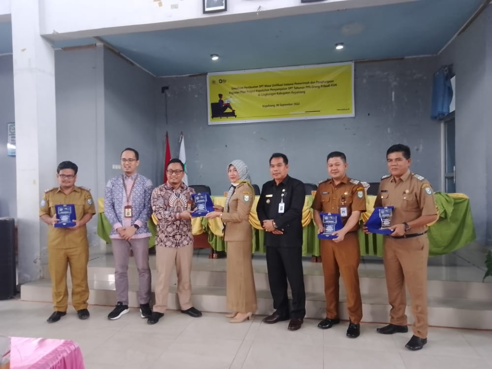 Jadi Pilot Project Kepatuhan SPT Tahunan ASN, Pemkab Kepahiang Raih Penghargaan