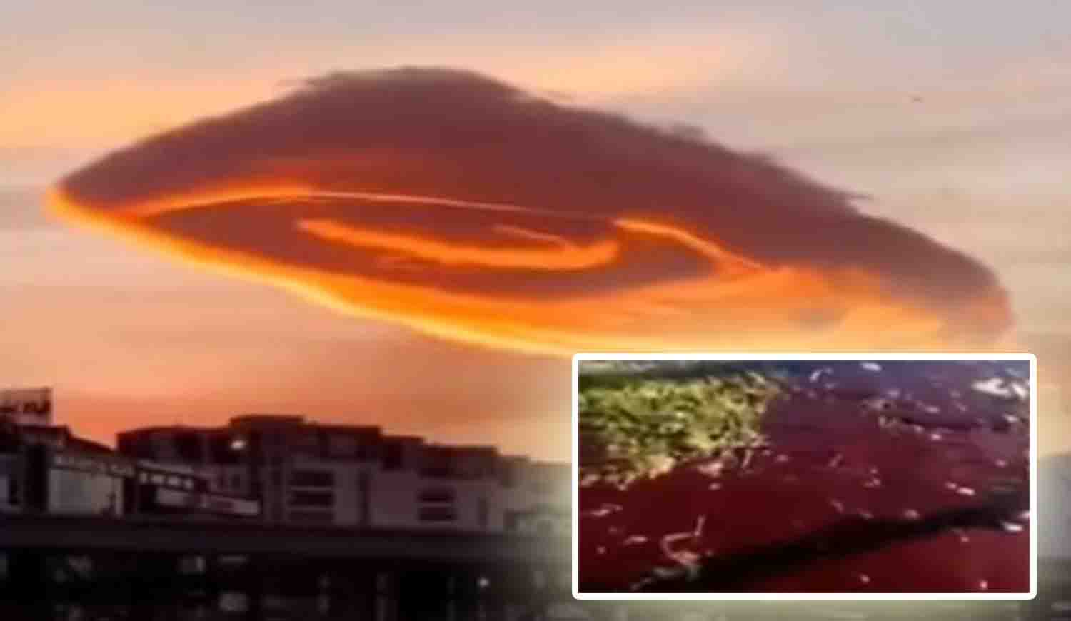 Misteri Gempa Bumi Turki, Air Sungai Merah Darah Hingga Awan Berbentuk Ufo Disebut Menjadi Pertanda!