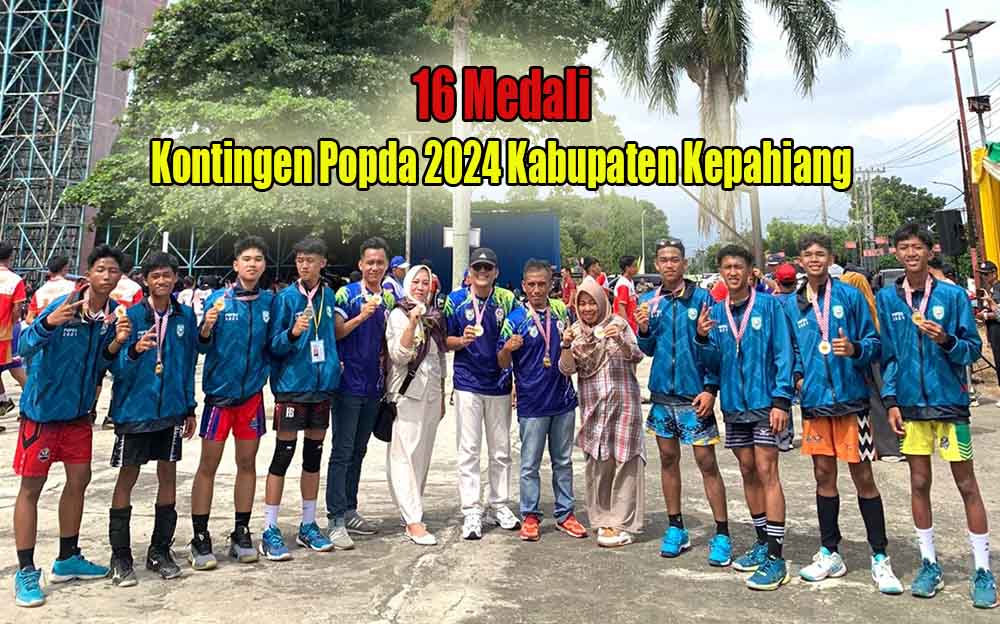 Raih 16 Medali, Kontingen Popda 2024 Asal Kabupaten Kepahiang Sukses Bawa Pulang Gelar Juara, Ini Daftarnya!